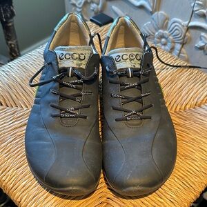 ECCO Hydro Max Men's Dark Gray Athletic Golf Shoes